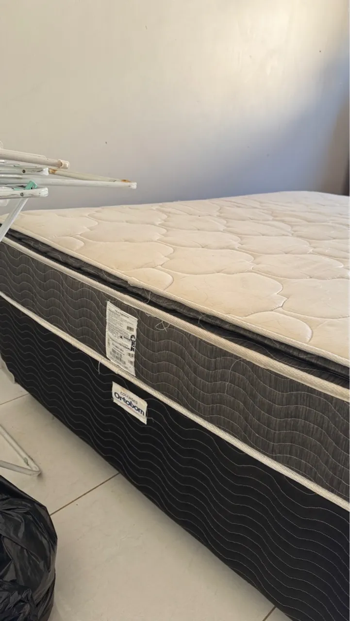 Cama box casal - Ortobom