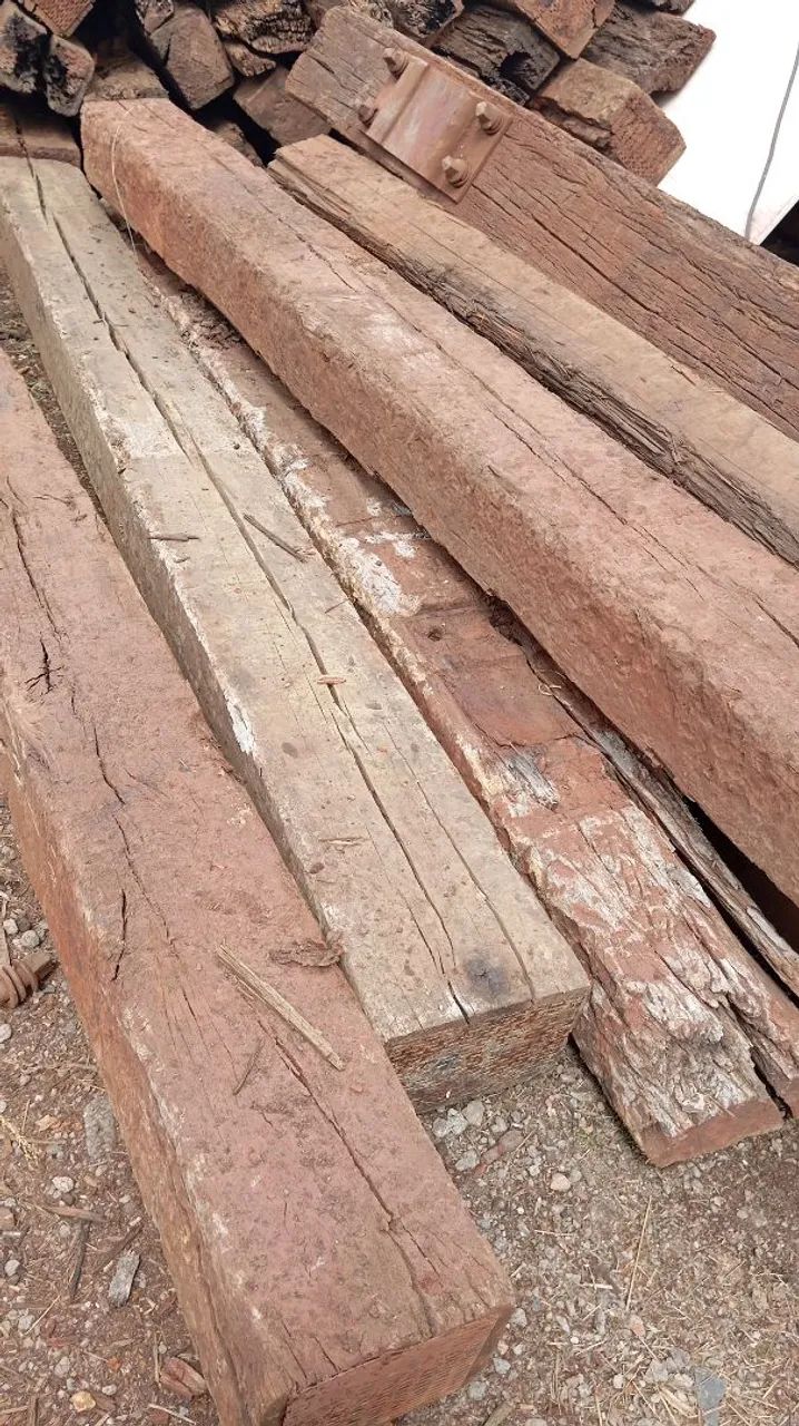 DORMENTES RÚSTICOS p/ metro R$ 100