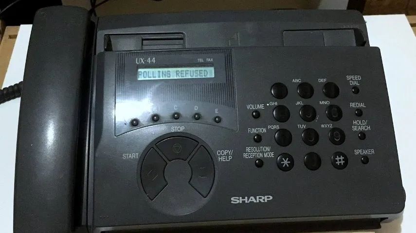 Fax Telefone Telefax Sharp Ux 44 Funcionando Perfeitamente - Foto 4