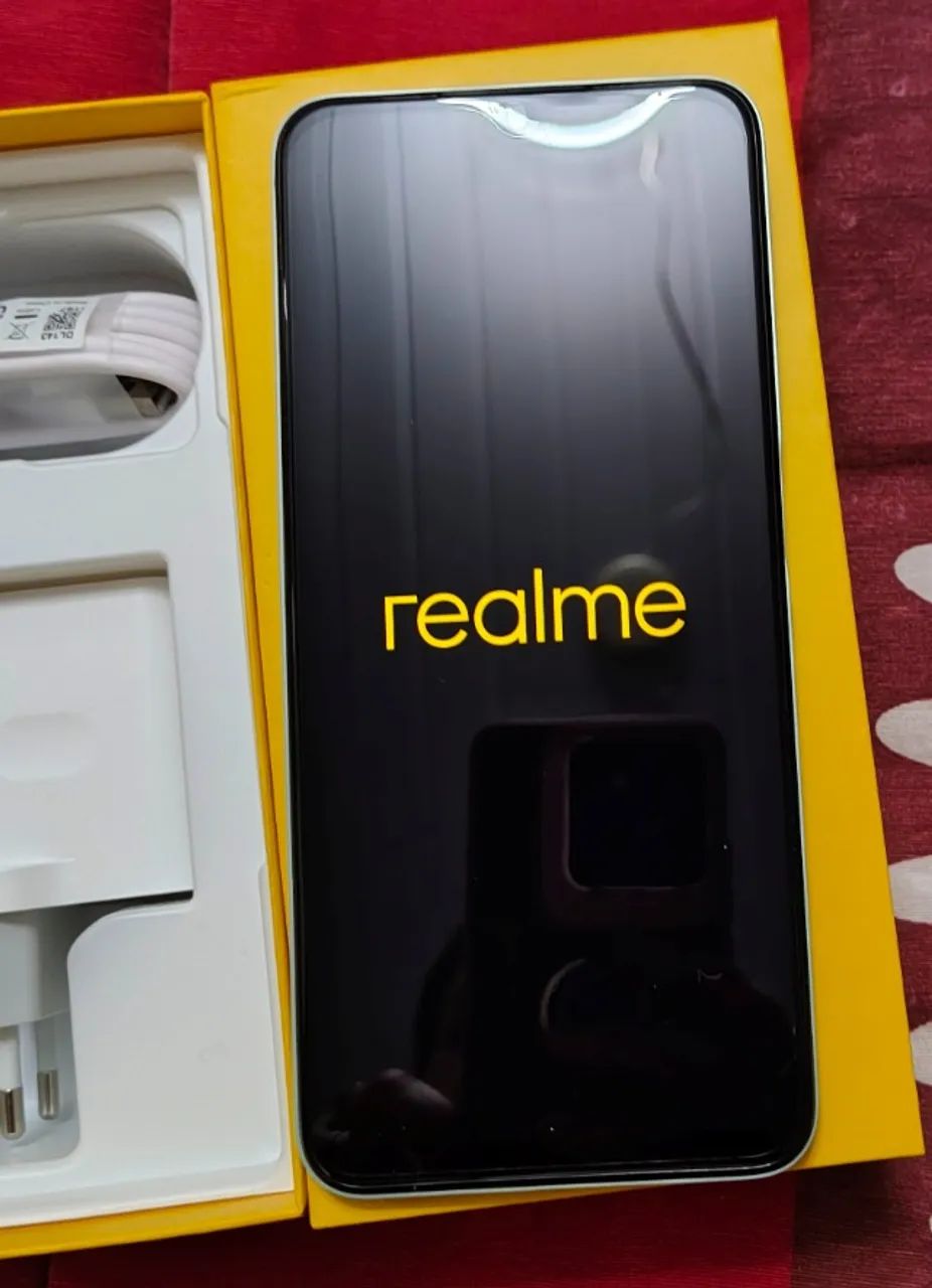 Realme Cseries C35 Dual SIM 128 GB glowing black 4 GB RAM - Foto 5