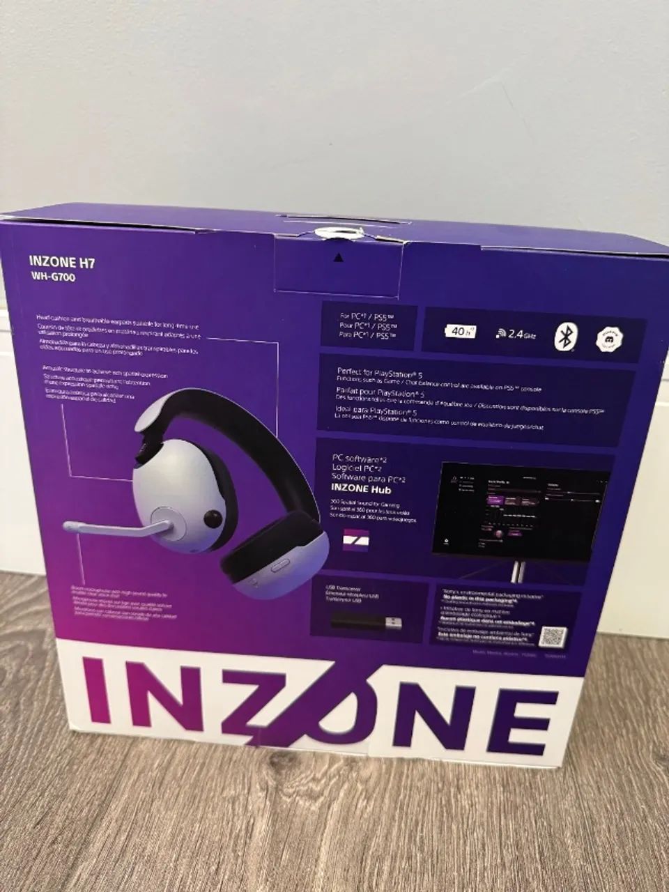 Sony Inzone H7 Headset gamer PS5 - Foto 2