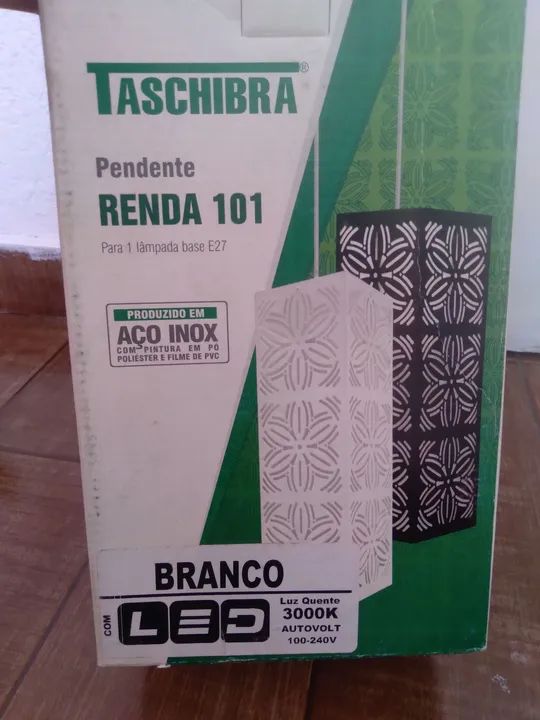 Pendente Renda 101 - Taschibra