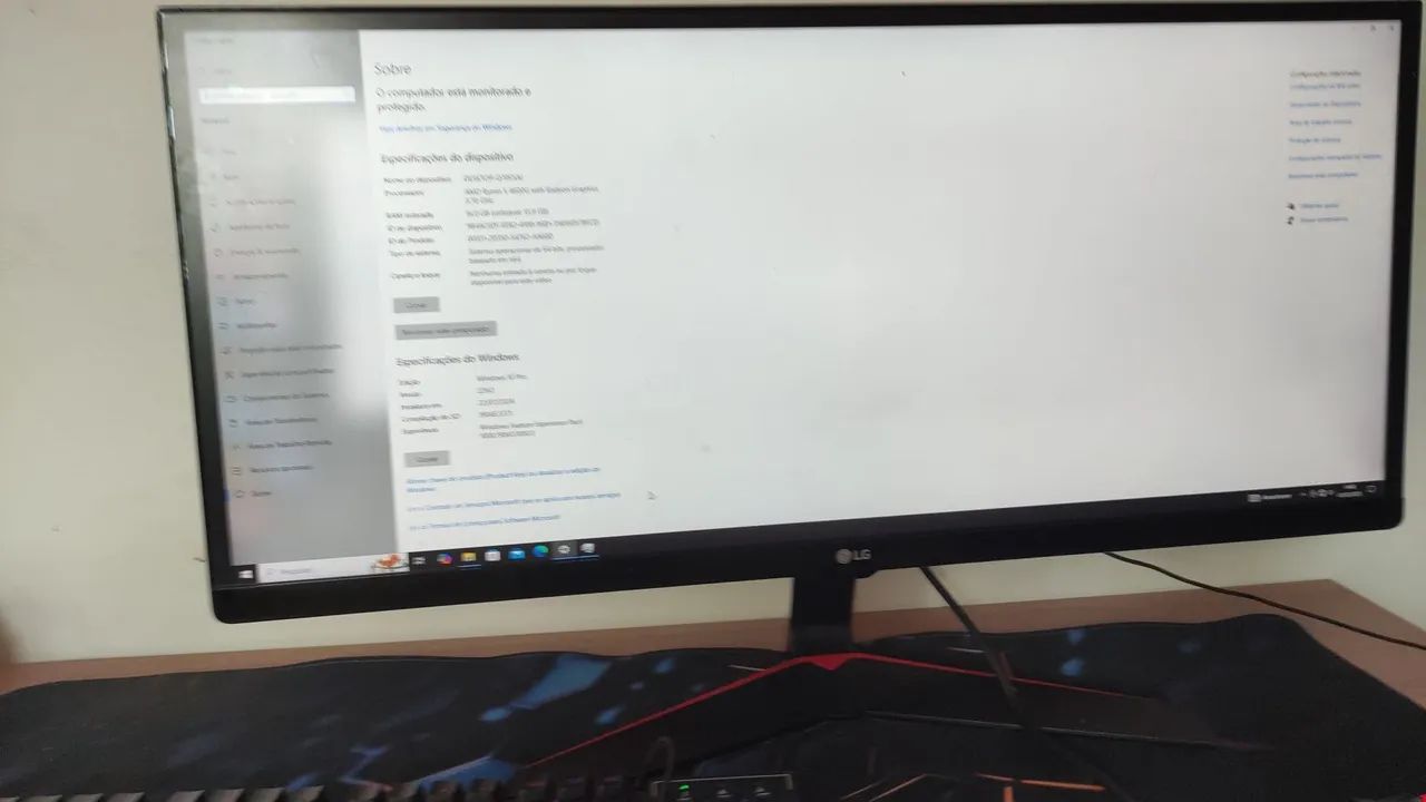 Monitor LG 29 polegadas 75 HZ - Foto 2
