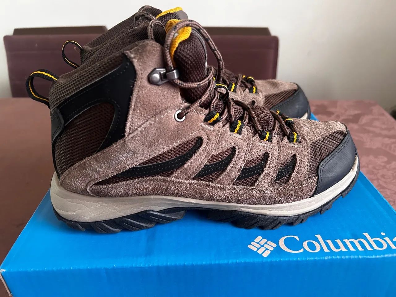 Bota Trekking Columbia Crestwood Mid Waterproof - Foto 4
