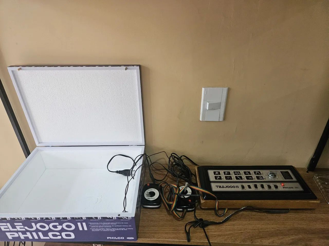 Telejogo II Philco - Console de Videogame Clássico