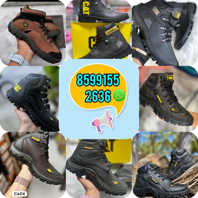 Botas Cat masculinas e femininas