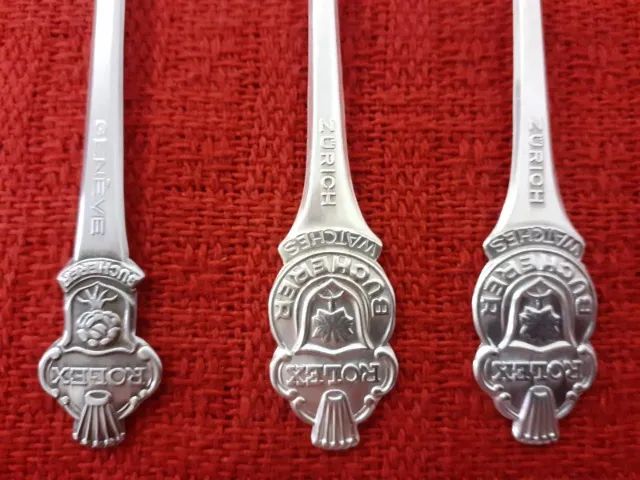 Kit com Três Colheres Rolex Bucherer - Foto 3
