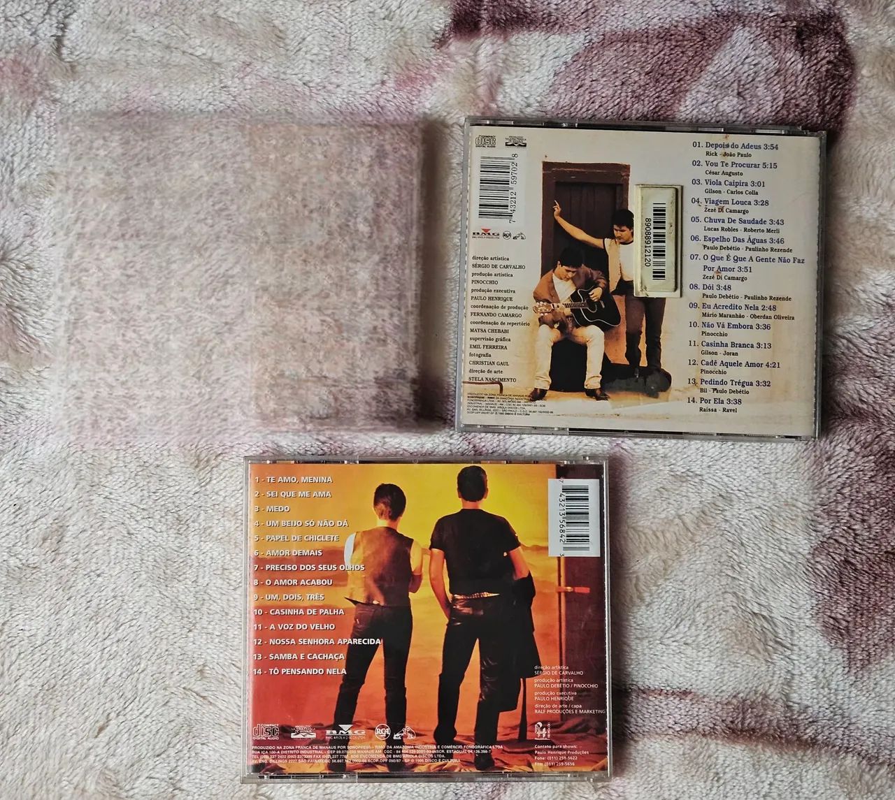 CD Lote Sertanejo Gian e Giovani  - Foto 2