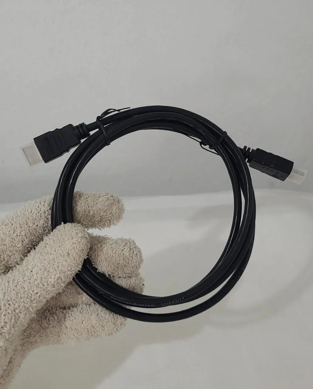 Cabo HDMI Preto de 1 metro e 80 cm, novo, de alta qualidade, útil para várias ocasiões. - Foto 2