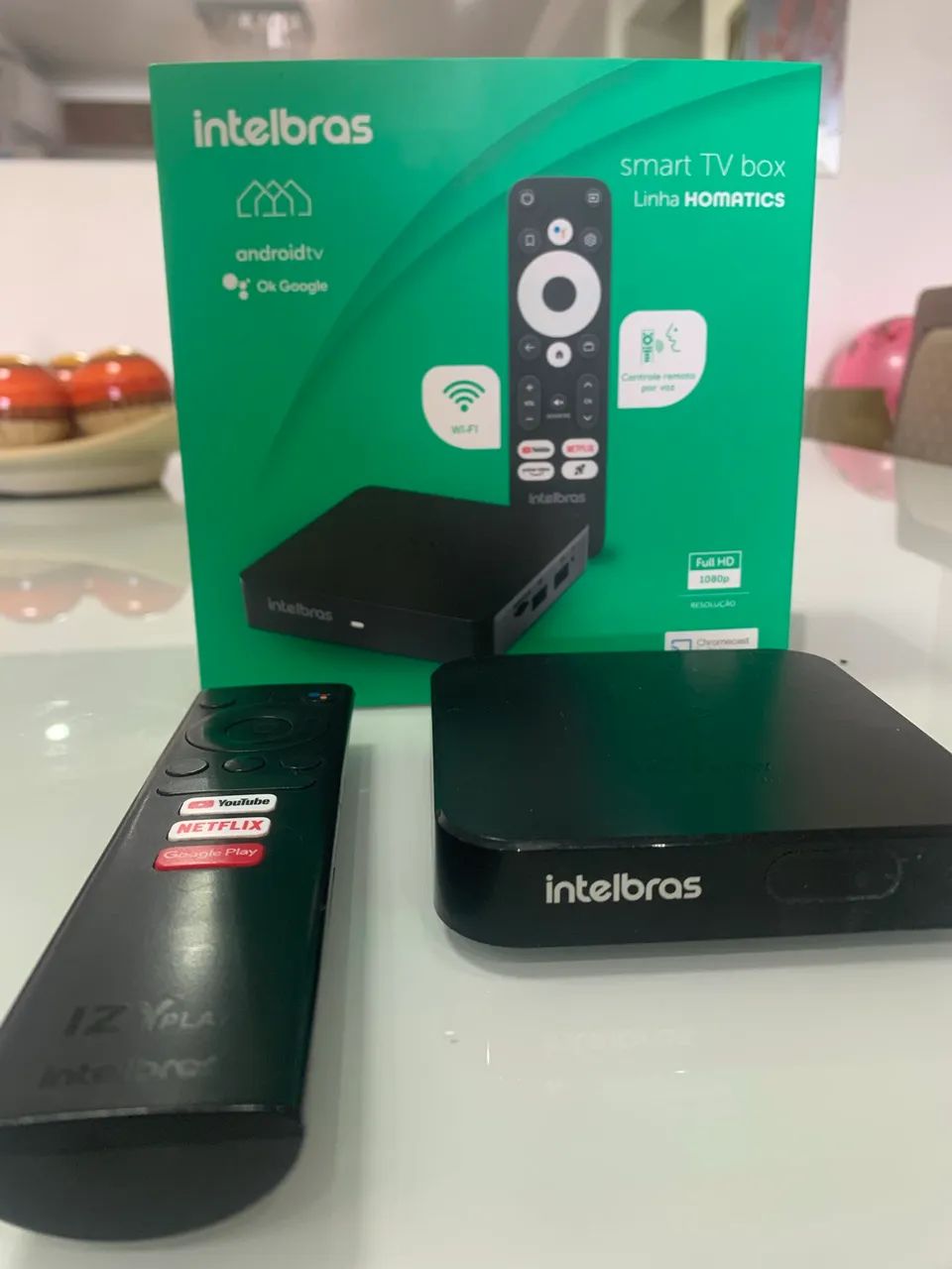 Smart TV BOX Intelbras