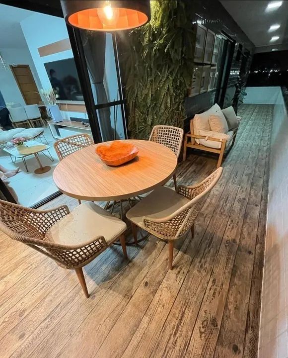 Piso Vinilico Adesivo Autocolante Madeira e Marmore - Foto 6