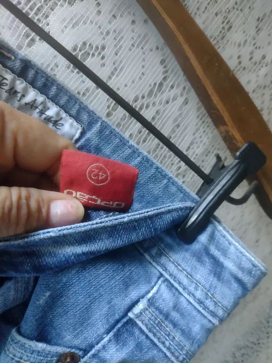 Calça Jeans Azul Claro - Foto 5