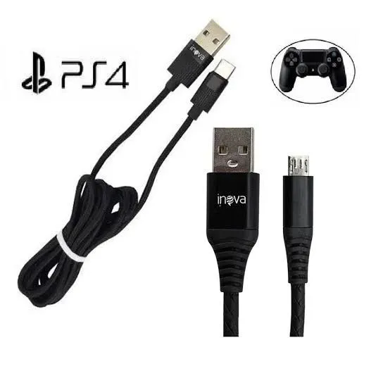 Cabo Carregador para Controle PS4 - novo