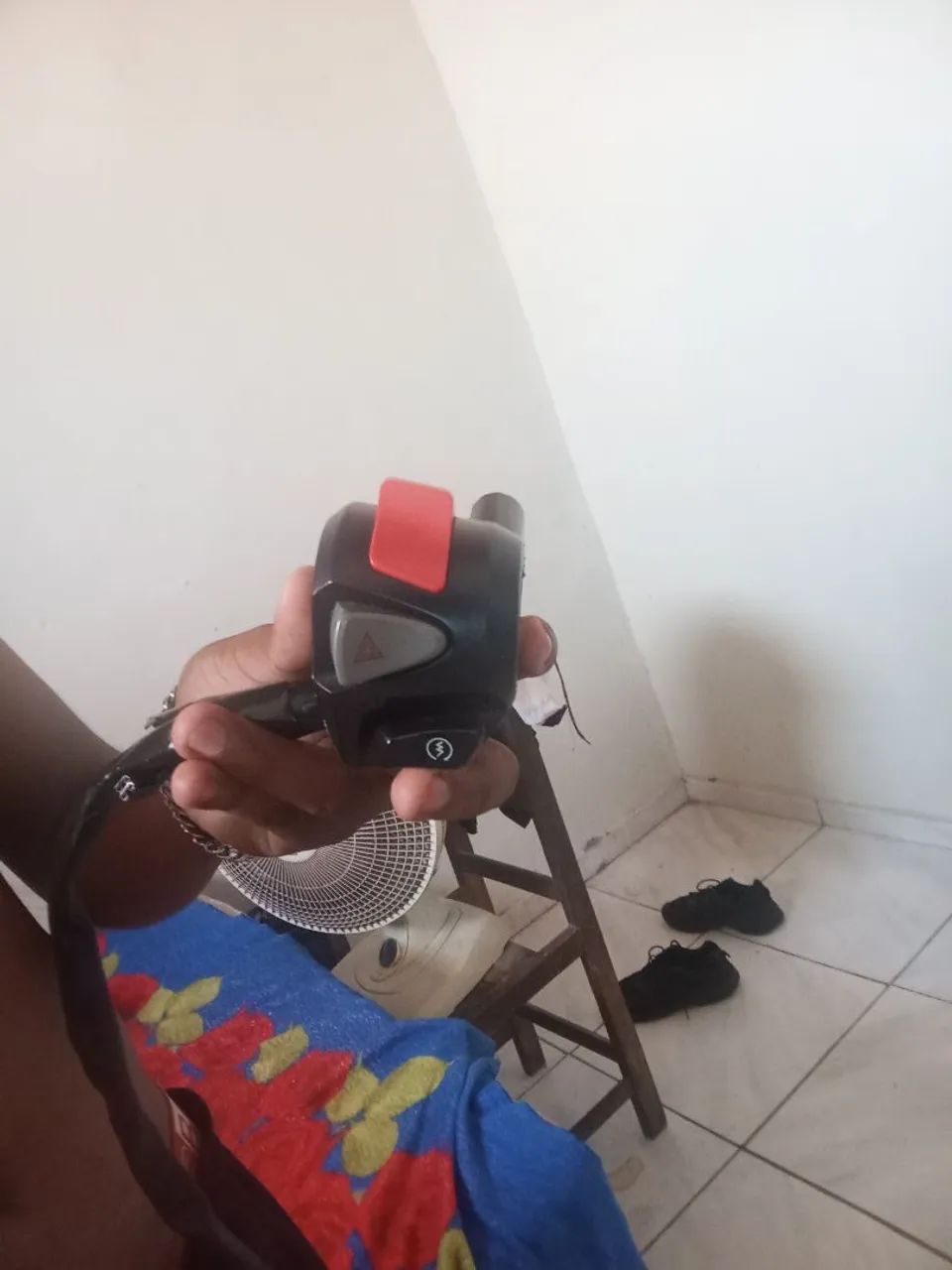 Interruptor de partida de moto