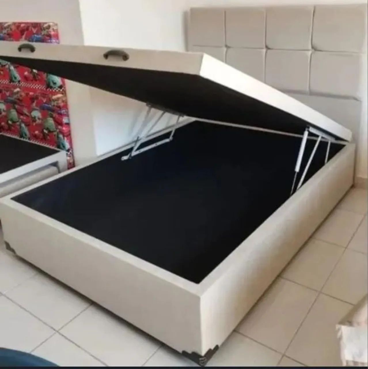 PROMOÇÃO SOMENTE ESSA SEMANA BASE BAÚ CASAL R$599 - Foto 4