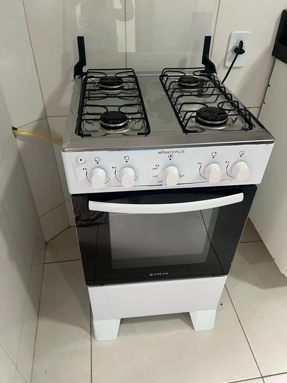 Fogão Atlas Monaco Plus 4 Bocas Branco