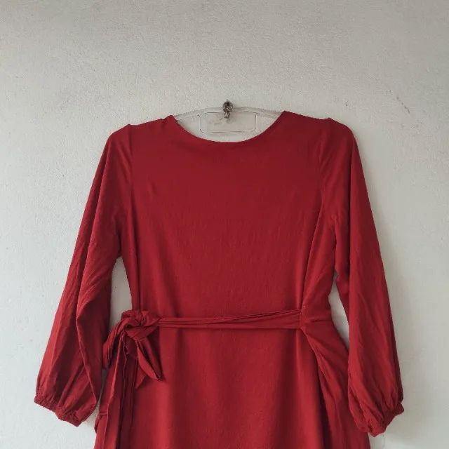 Vestido transpassado tamanho único viscose - Foto 5