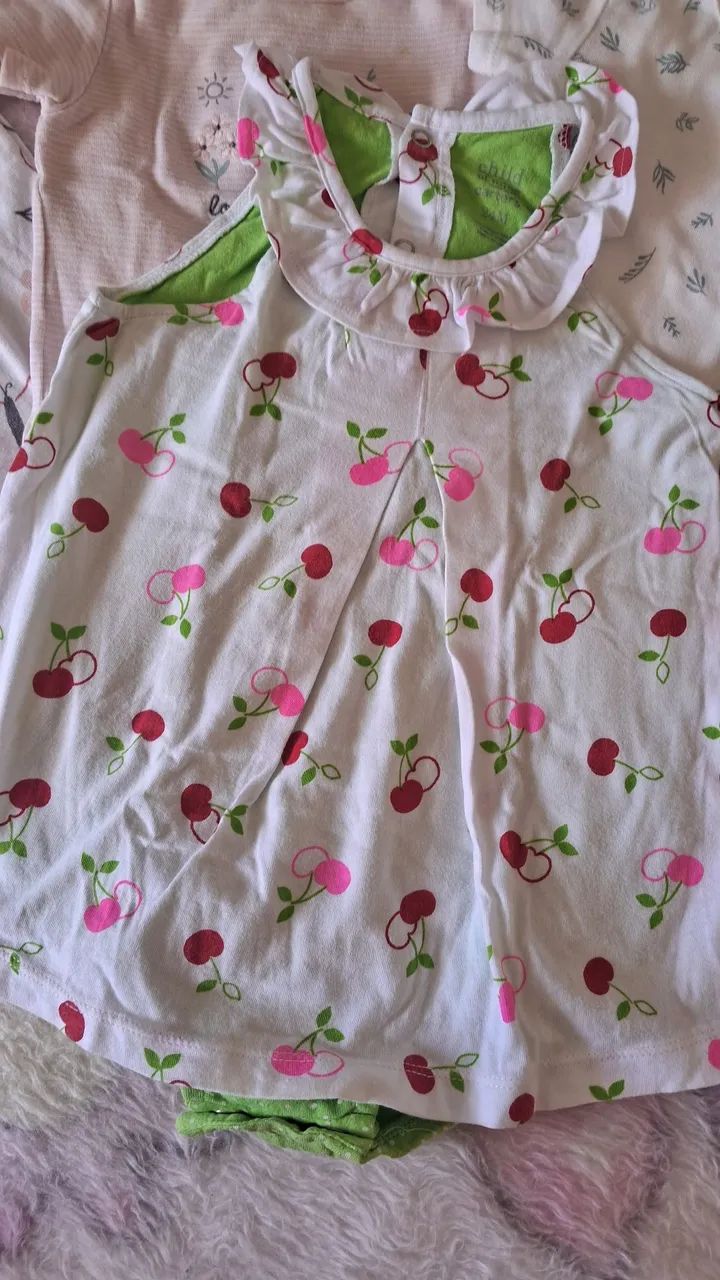 Lote Bodies Carter's Verão - 24 meses - Menina - Foto 2