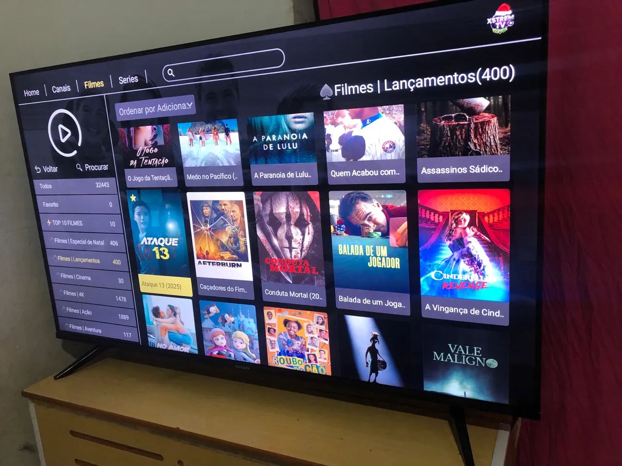 Vendo Tv Smart 55 polegadas Aiwa - Foto 2