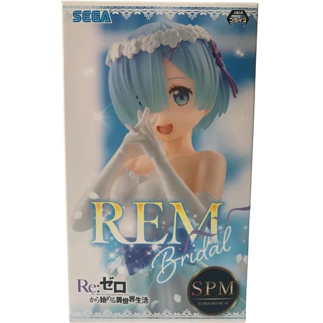 Re:zero Rem Bridal Vestido de Noiva SPM Sega