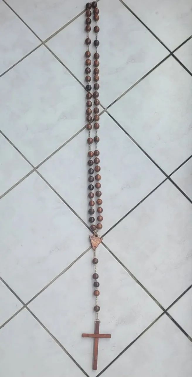 Terço Grande Católico Madeira  - Foto 2