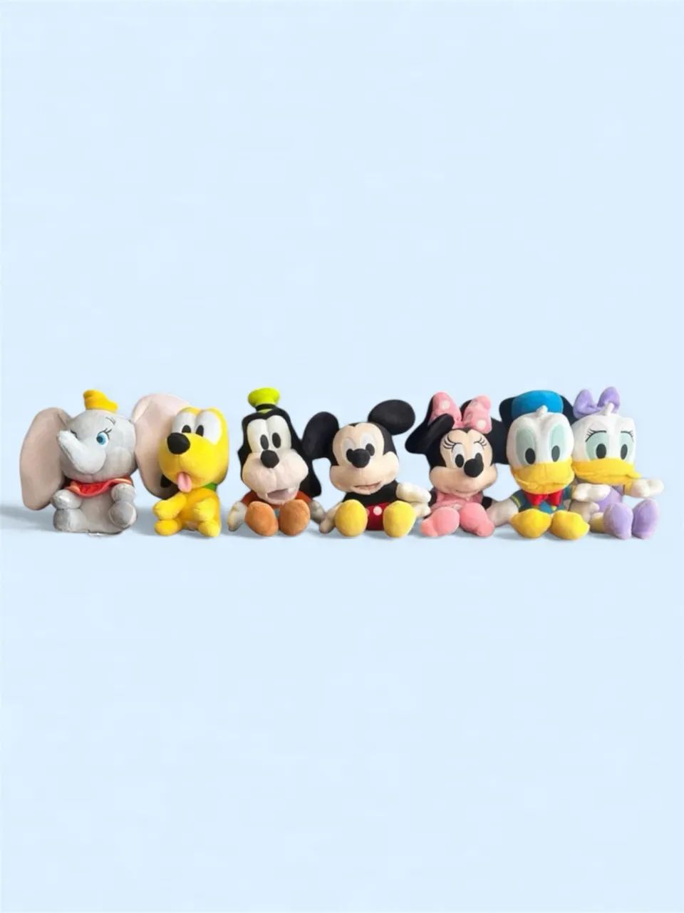 Coleção Completa 07 Pelúcias Disney Extra