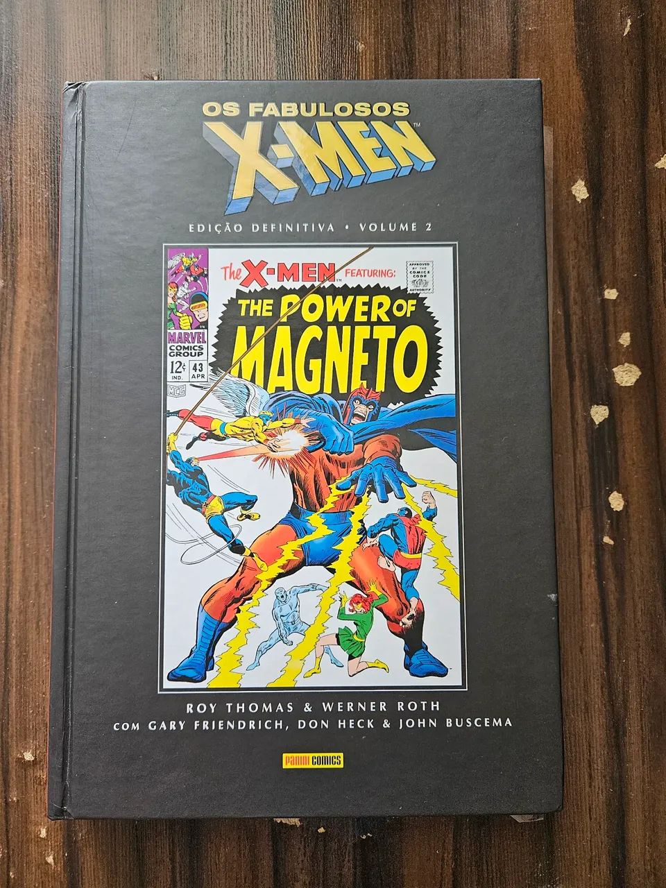 HQ Os Fabulosos X-Men Edição Definitiva Volume 2 - Marvel Panini 
