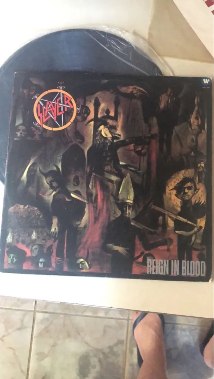 LP Slayer - Reign in Blood original 1987