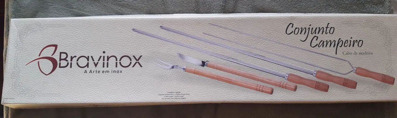 Kit Espetos Churrasco 