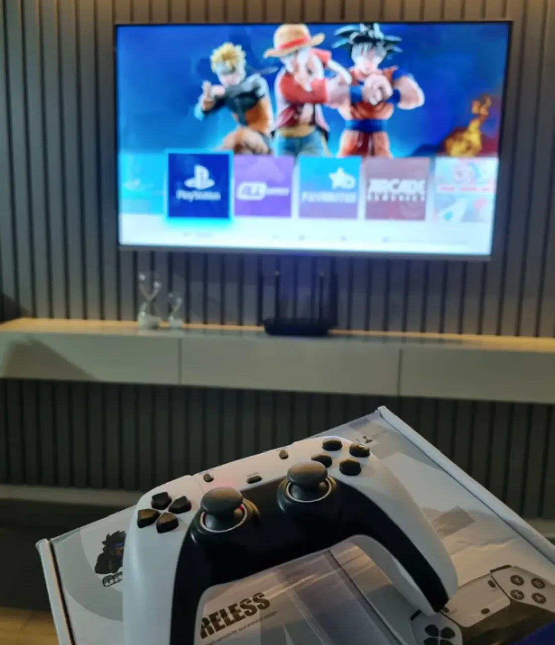Console PS1 Retro M15 Portatil 4K Novo 20Mil Jogos Controles Sem Fio Fliperama