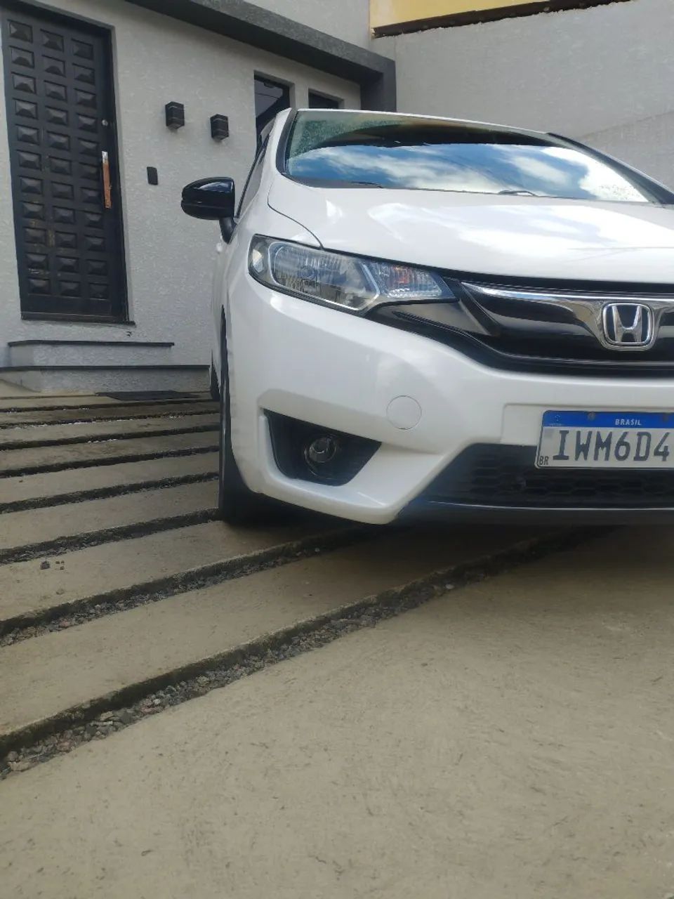 Honda Fit 2015 branco. - Foto 5