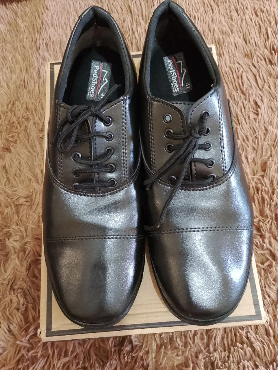 Sapato Social preto pra escola militar