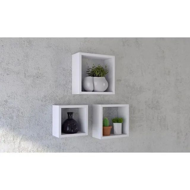 Kit Prateleiras Quadradas - Foto 2