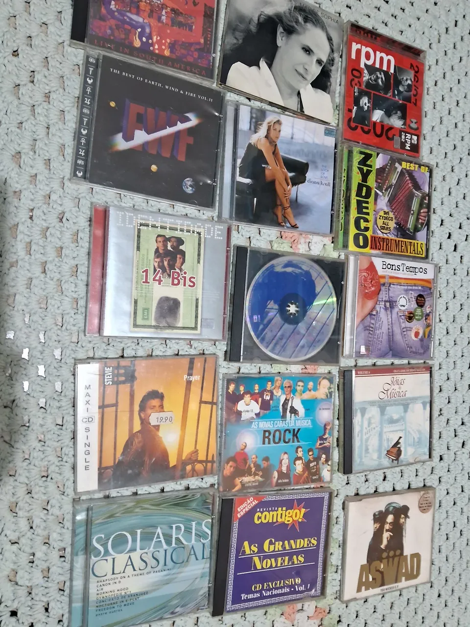 Coleção de CDs Musicais - Vários Gêneros
