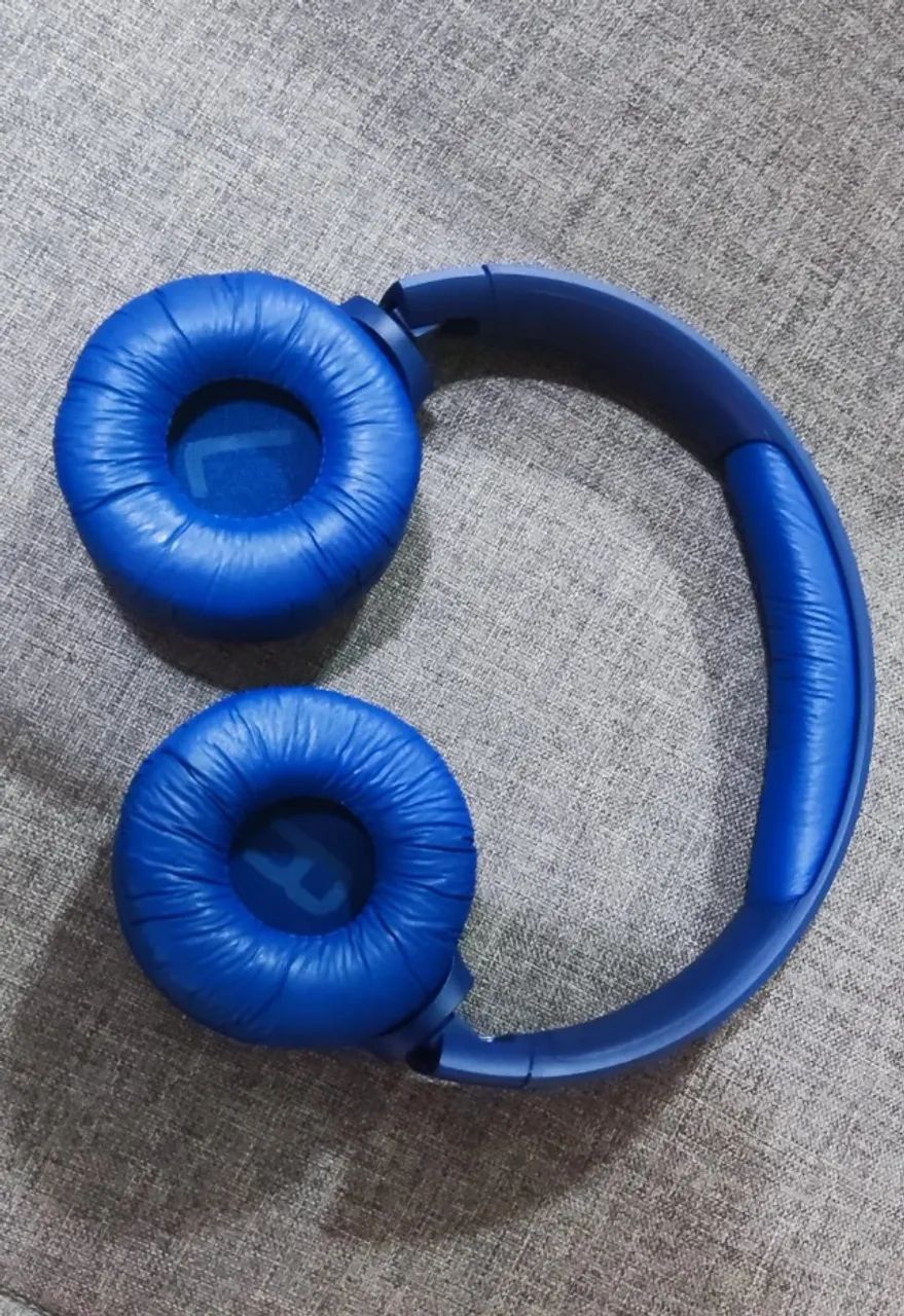 Fone de Ouvido Bluetooth JBL Tune 510BT Azul (Original, semi novo) - Foto 5