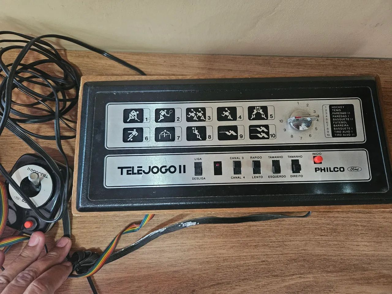 Telejogo II Philco - Console de Videogame Clássico - Foto 2