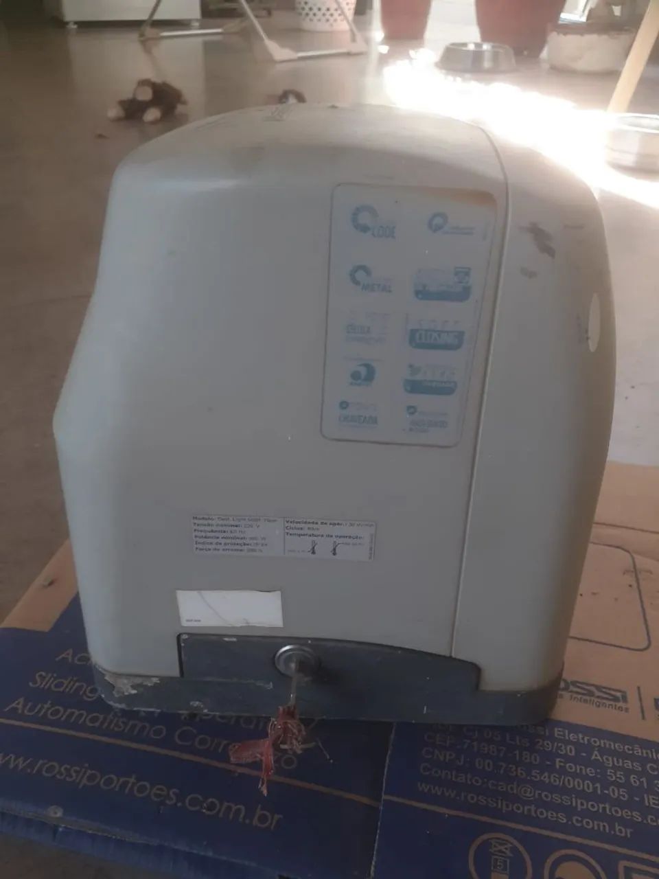 Motor de portão eletrônico 