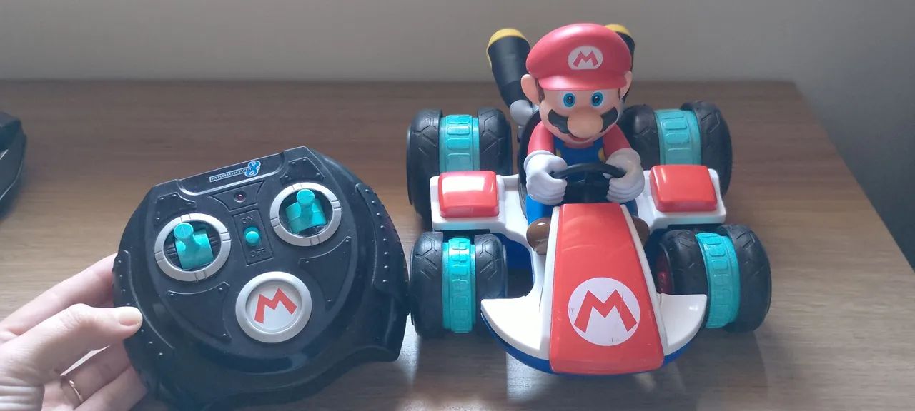 Carrinho de controle remoto Mario - Foto 2