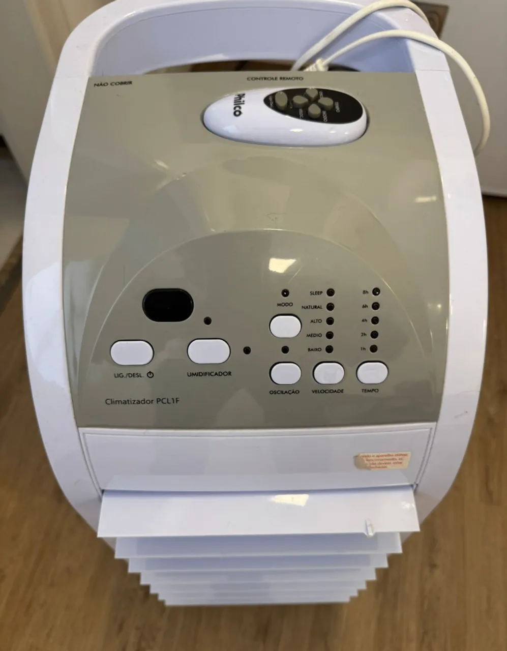 Climatizador de Ar Philco PCL1F com Controle Remoto