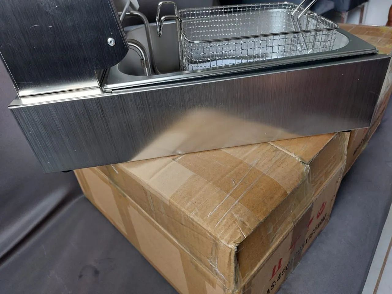 Fritadeira Elétrica 5 litros 110v - Foto 6