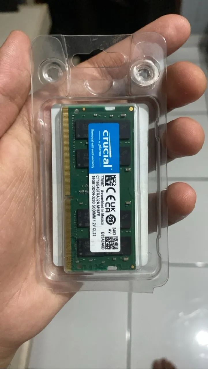 Memória Ram DDR4 16GB Crucial | Arapiraca - AL - Foto 2