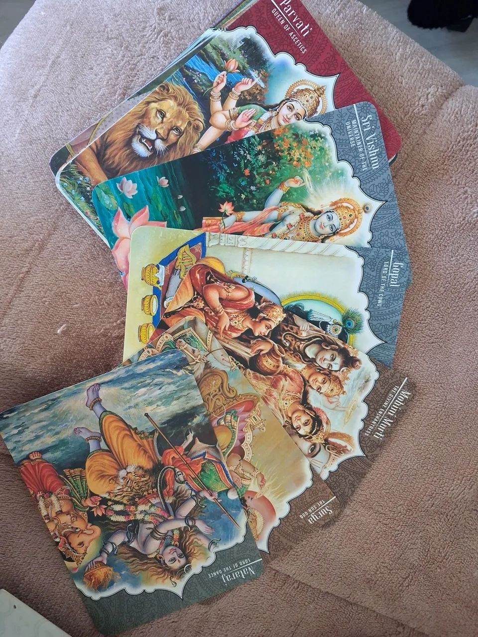Cartas com Deuses Indus  - Foto 2