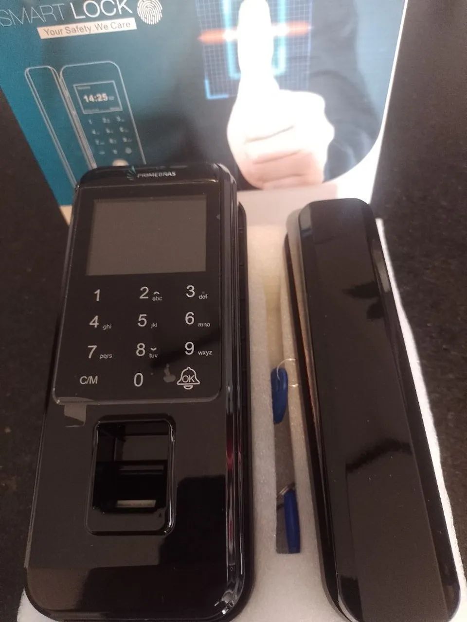 Fechadura Inteligente Biometria - Primebras  - Foto 3