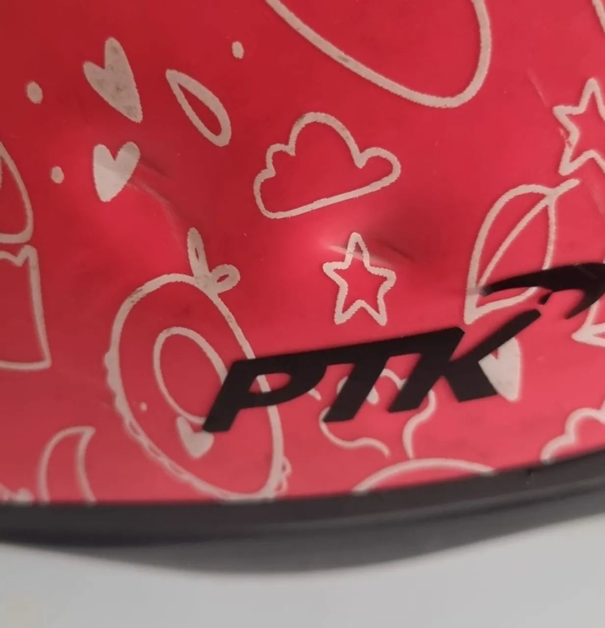 Capacete Infantil Ciclismo Rosa - Foto 4