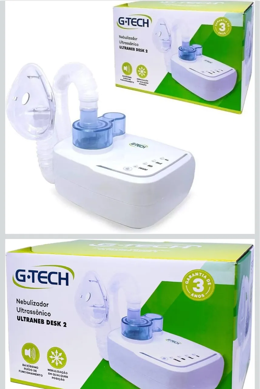 Nebulizador Ultrassônico G-Tech Ultraneb Desk 2