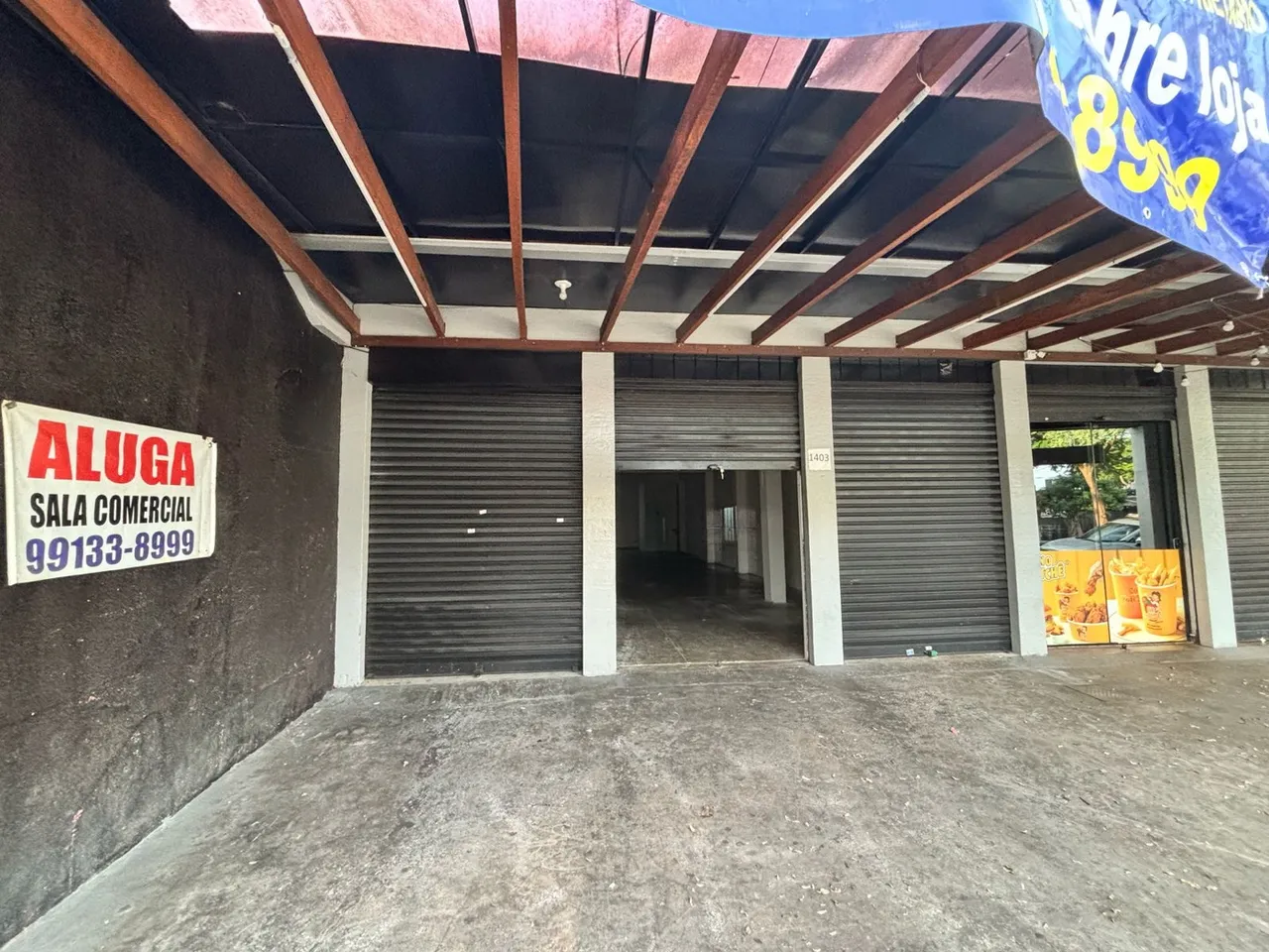 sala térrea comercial perto do bosque