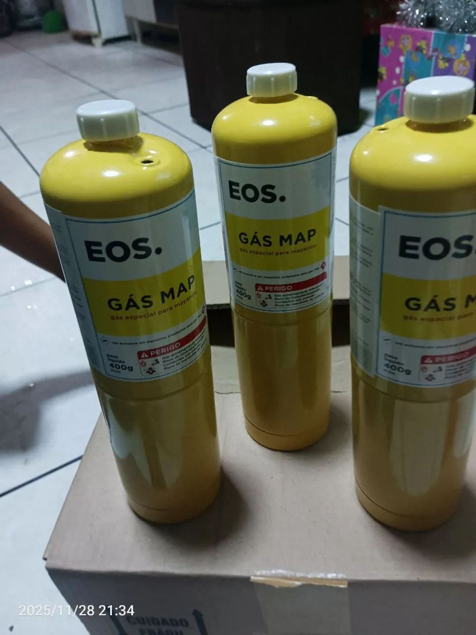Gás map pro para solda 