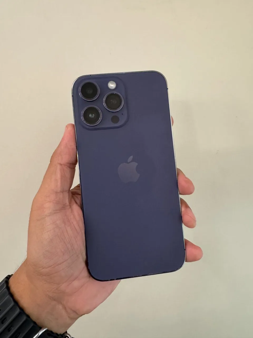 IPHONE 14 PRO MAX 128GB COM TAMPA TRASEIRA TROCADA.