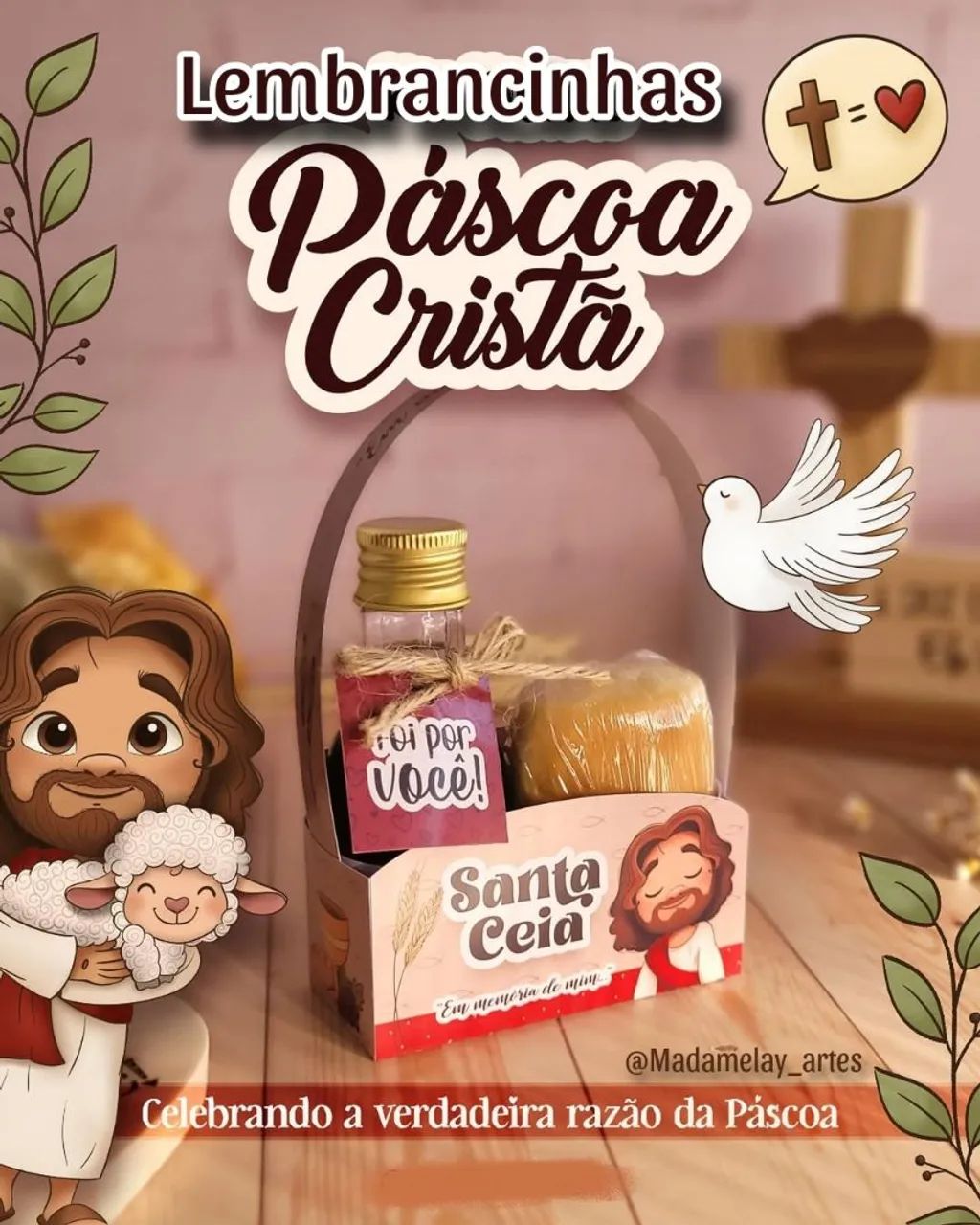 Lembrancinhas Páscoa Cristã
