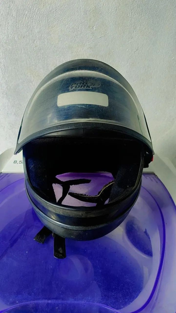 Capacete Samarino Original - Perfeito Estado - Foto 5